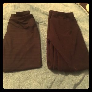 2 for $8 - black leggings